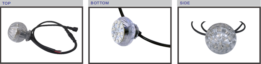 24V 18LED灯胆全彩点光源灯 DMX512点光源_asiagame集团