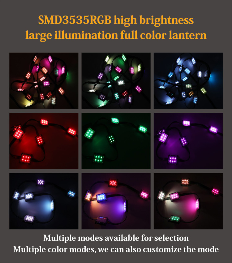 长方形LED点光源DMX512 户外亮化工程点光源_asiagame集团