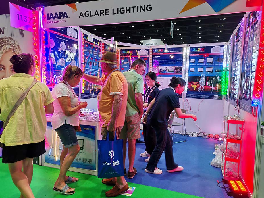 asiagame照明AGLARE亮相2024 年曼谷 IAAPA 亚洲展览会_asiagame集团