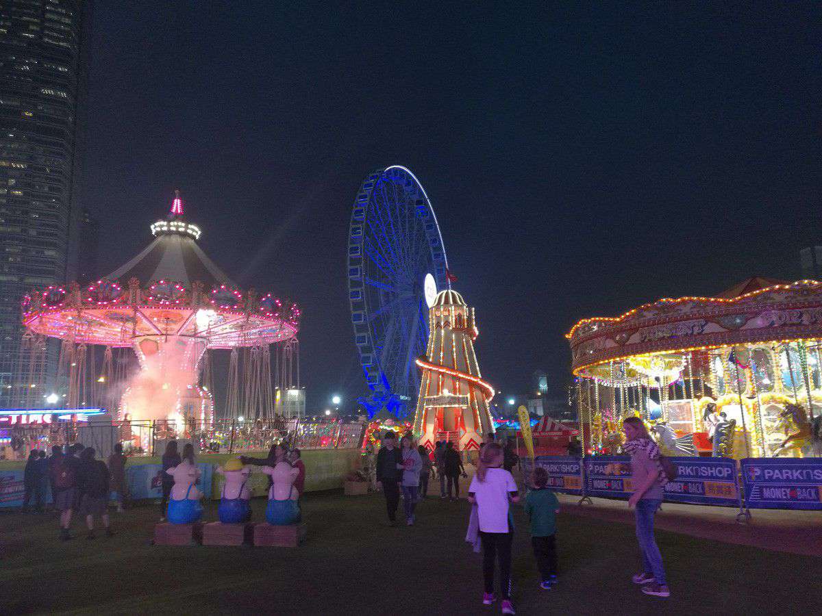2016年asiagame照明的娱乐灯用香港中环佳年华展示_asiagame集团